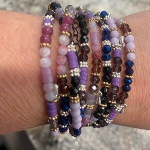 Park Lane laguna necklace in purple, like new